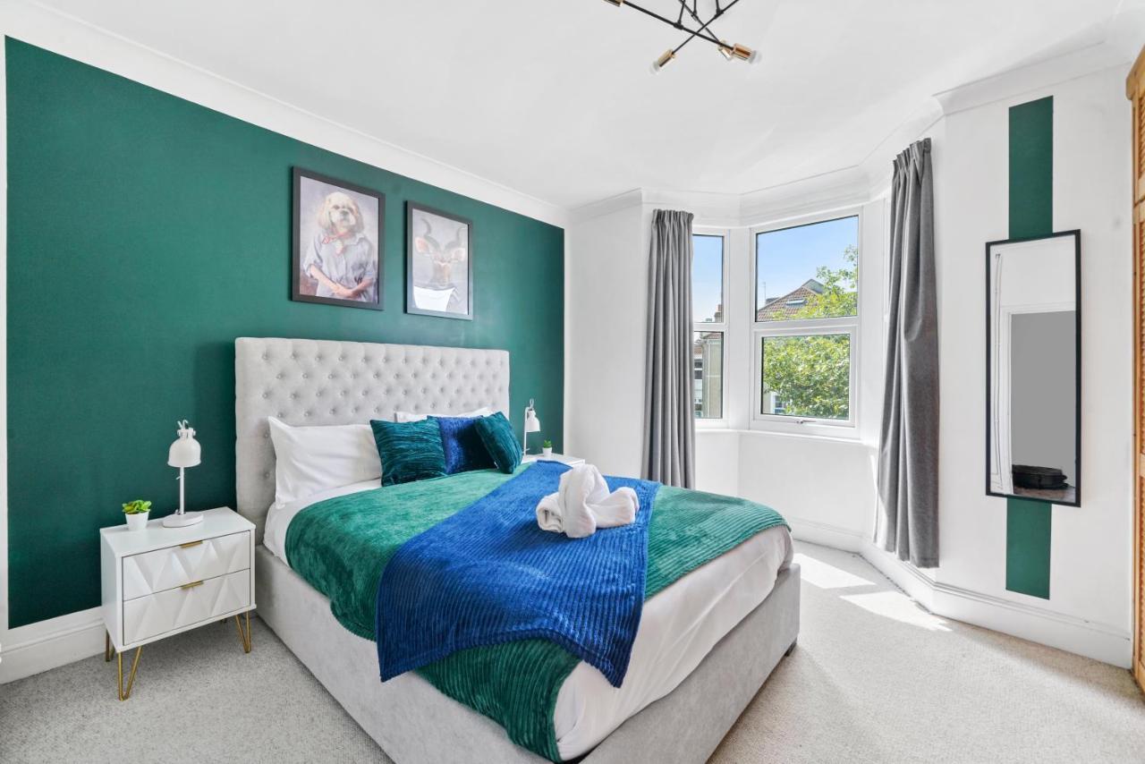 Apartamento The Emerald Gem - Overlooking The Park Bristol Exterior foto
